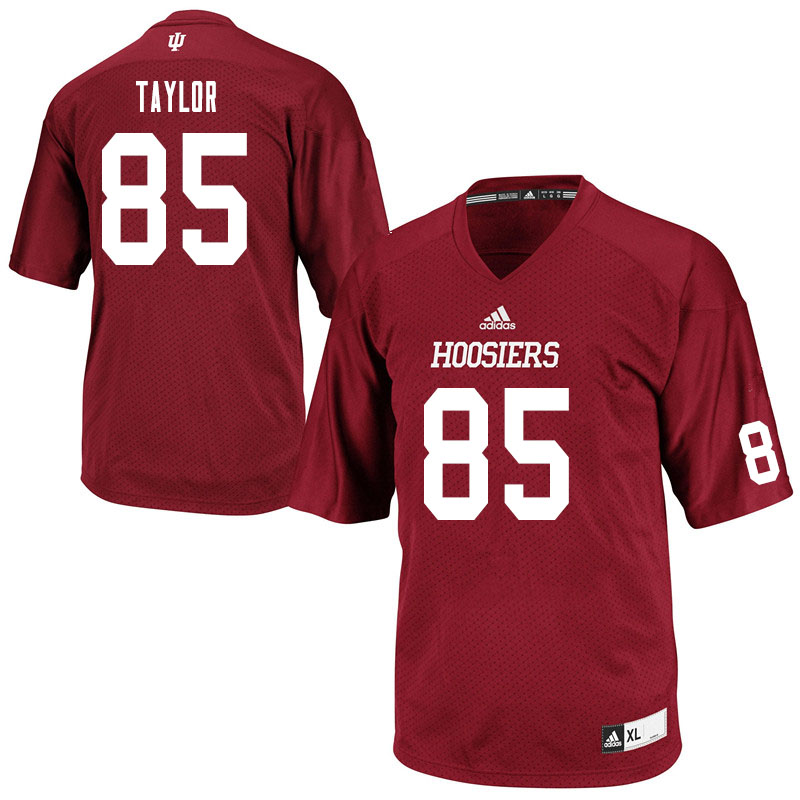 Men #85 Khameron Taylor Indiana Hoosiers College Football Jerseys Sale-Crimson
